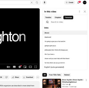 How to extract YouTube transcripts